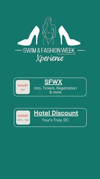 swim & fashion week experience- screenshot