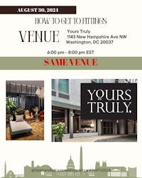 how to set up a venue in washington, dc